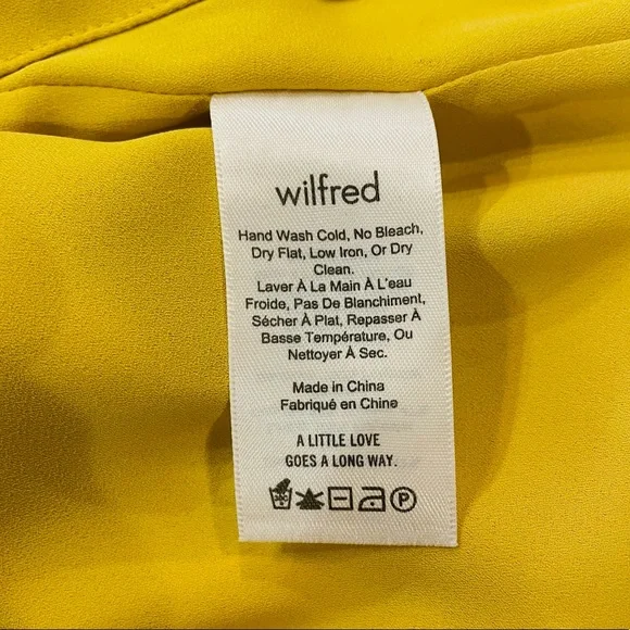 EUC Wilfred size 0 dress, it has adjustable straps, pockets and it is li… - Picture 4 of 10